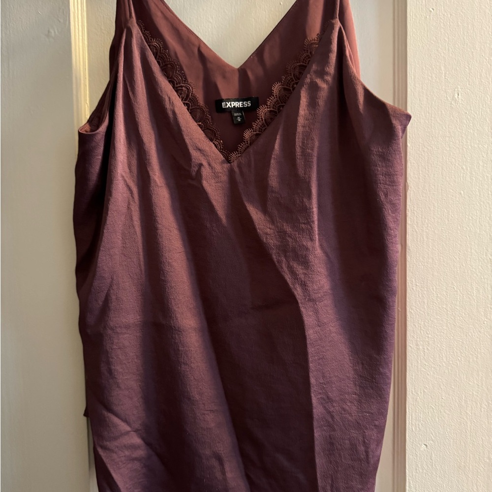 Express Purple Downtown Cami